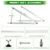 45inch Solar Panel Mount Brackets, Adjustable Mounting Brackets with Foldable