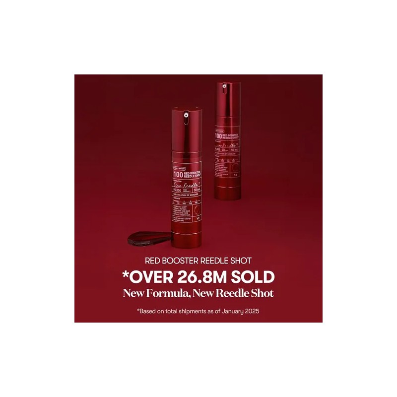 Vt Cosmetics Red Booster Reedle Shot 100- 50 Ml