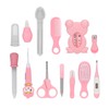 Baby Healthcare Kit Scissors Nail Clippers Tweezers Feeding Spoon Thermometer