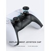 Ferkurn Replacement Thumb Grips Cap Compatible with PS5/4 Controller Edge