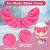 Anglekai 2+2P Hockey Skate Guards, Adjustable Figure Ice Skate Blade
