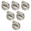 6 Pack WB03X24818 Stove Knob,Gas stove Knobs Replacement for GE