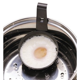 Kitchen Craft Large Single Non-stick Egg Poacher Cup, one size, black