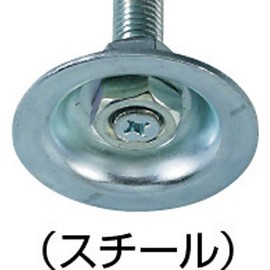 TRUSCO(トラスコ) アジャスターボルトM12×150 ゴムなし NB12X150