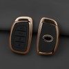 WiiLemz Key Fob Cover for Hyundai with Key Chain, Upper