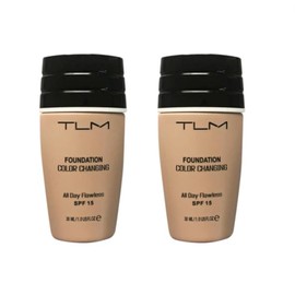 x2 Glamza TLM Self Adjusting Colour Changing Foundation - Smart Packaging - TWIN PACK