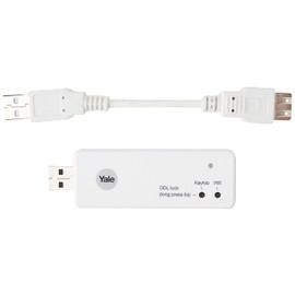 Yale EF-USBDVR Alarm/CCTV Adaptor, White, for CCTV & Alarm Link, USB stick, Accessory for SR & EF Alarms
