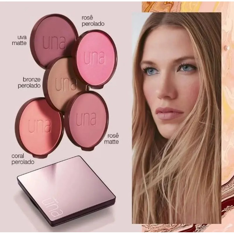 Rubor Intense Me Rosa Matte Repuesto 6gr Natura Una Original