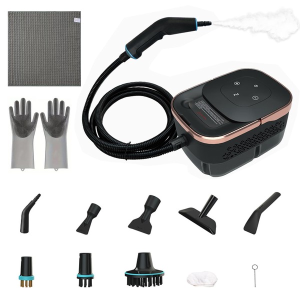 CLINFASTER LEST-C2 1500W High-Pressure Handheld Steam Cleaner – 1250ml Tank