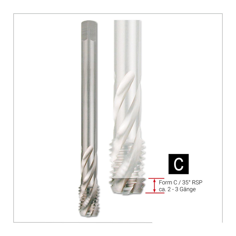 Terrax by Ruko machine tap set M DIN 371, 376,