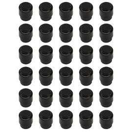 30Pcs Yootones Plastic Guitar Barrel Switch Tip 3 Way Pickup Selector Switch Knob Compatible with U.S./Import Tele Telecaster (Black)