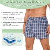 ShieldEase Incontinence Underwear for Men Washable - Reusable Boxer Briefs
