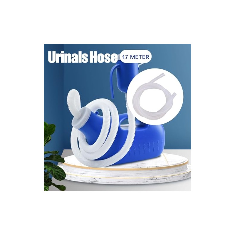 BQLZR Portable Urinal Bottle Tubing for Men Women 66.93" Length