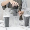 Restaurantware Bag Tek Plastic Drink Carriers 100 Double Cup Plastic