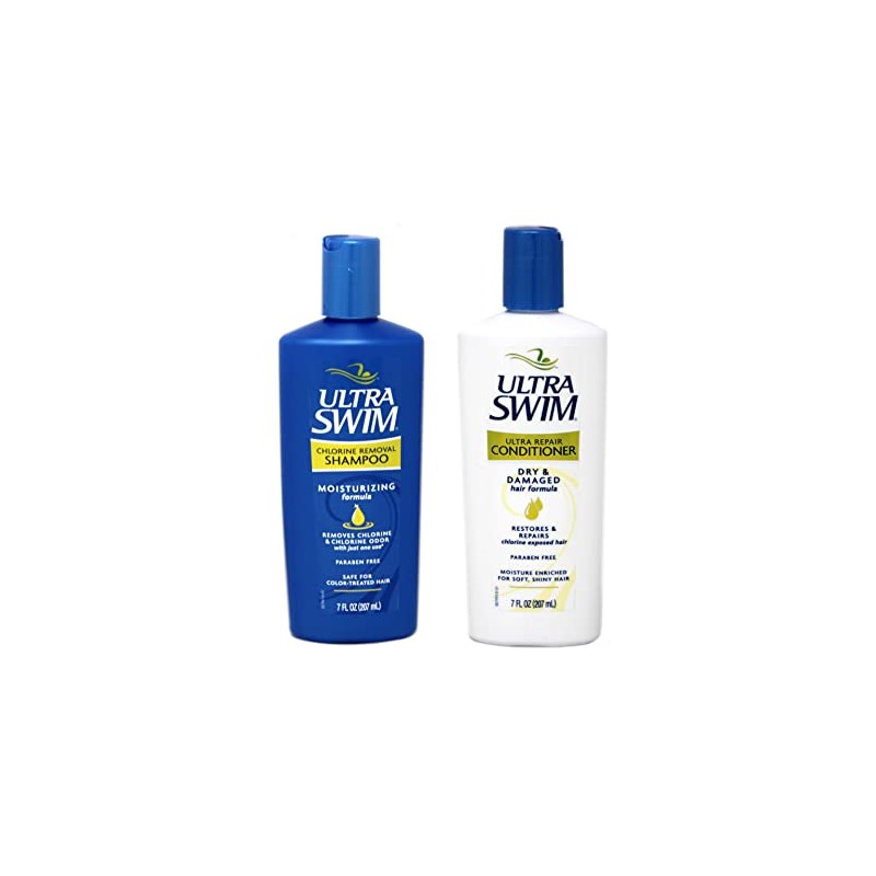 UltraSwim Dynamic Duo Repair Shampoo and Conditioner, 7 Fluid Ounce