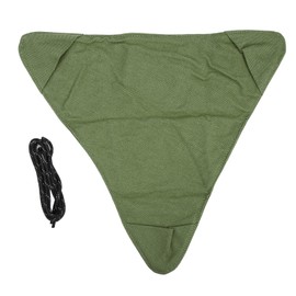 Jwthee Camping Stool Cloth, Tripod Stool Cloth Chair Cloth Folding Tripod Chair Cloth Camping Chair Cloth Replacement, Tripod Stool Seat with Rope for Fishing Camping Hiking Mountaining (Army Green)