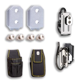 [LVORTX] Male Hardware for One-Touch Tool Holder [High Strength Aluminum Alloy/ Fixed Type] Safety Metal Fittings Male Hardware Safety Hardware Adapter Can Be Installed With One Touch For Your