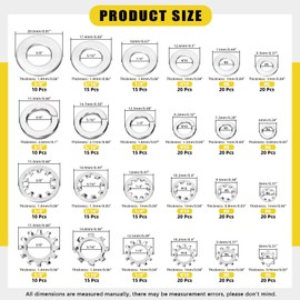 Mardatt 400Pcs 304 Stainless Steel Spring Lock Washer, 6# 8# 10# 1/4'' 5/16'' 3/8'' Internal & External Tooth Star and Split Lock Washers Flat Washer for Screws Bolts Retaining Clips Fastener, SAE