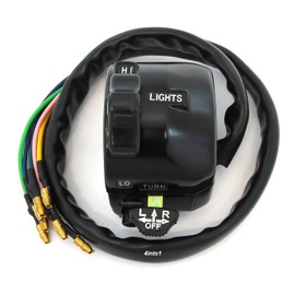 Lights - Turn Signal - Horn Switch Assembly - Fits Yamaha XS360 XS500 1976-1978 RD400 1976-1979