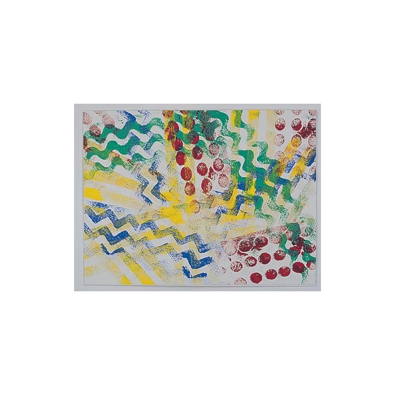 Designer Foam Paint Rollers Set 1 (Pack of 4)