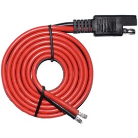 LIXINTIAN Cable de extensión de conector SAE de 14 AWG, enchufe de desconexión rápida SAE, cable de extensión automotriz SAE, enchufe SAE para panel solar (4 m/13 pies)