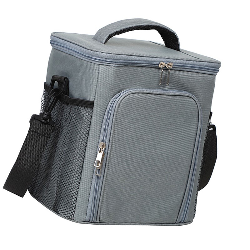 Insulated Bag Large Capacity Oxford Cloth Aluminum Foil Adjustable Shoulder