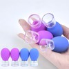 VLSQHNCF 10Pcs Facial Cupping Set Glass, Eye Face Vacuum Massage