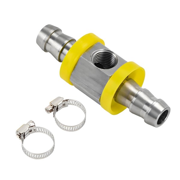 Wevdn 3/8" Stainless Steel Fuel Line Pressure Barbed Push Lock