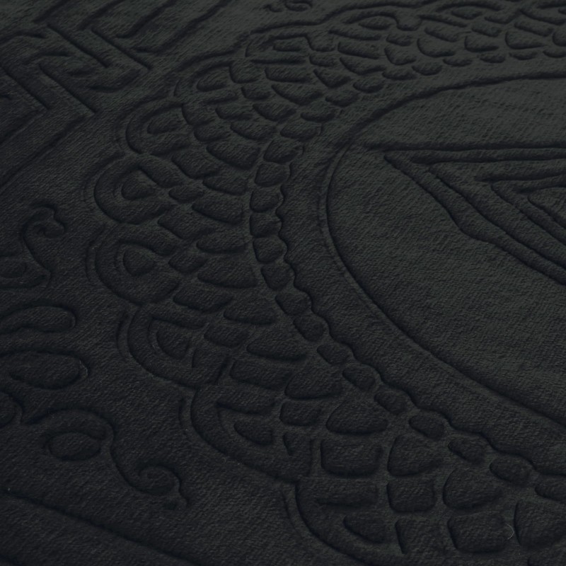 YAZEIN Muslim Prayer Rug with Tasbih Prayer Beads, Soft Large