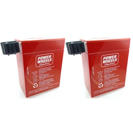 Power Wheels 6v Battery Set of 2