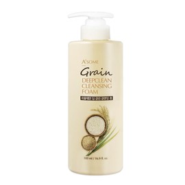 Saimdang Asome Grain Face Wash Deep Clean Cleansing Foam 500ml / 사임당 에이썸 곡물 세안 딥 클린 클렌징 폼 500ml