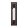 Heath Zenith Wired Push Doorbell Button, Oil-Rubbed, Bronze, Metal, Lighted,