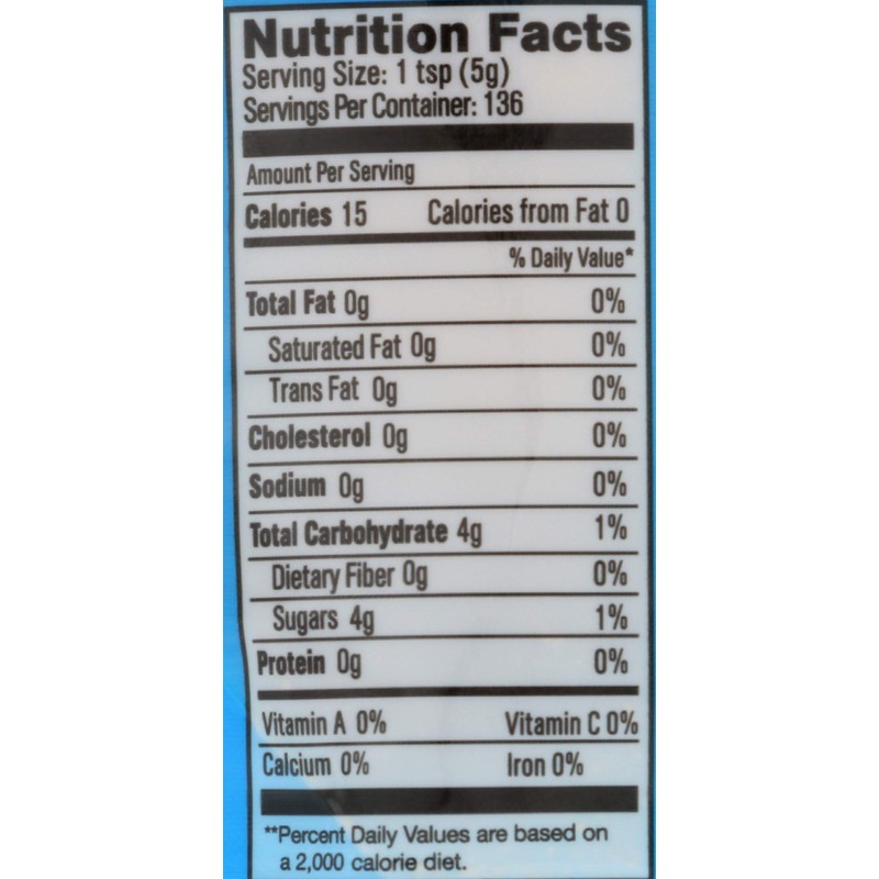 HEAVENLY ORGANICS Organic Whole Cane Sugar, 20 OZ