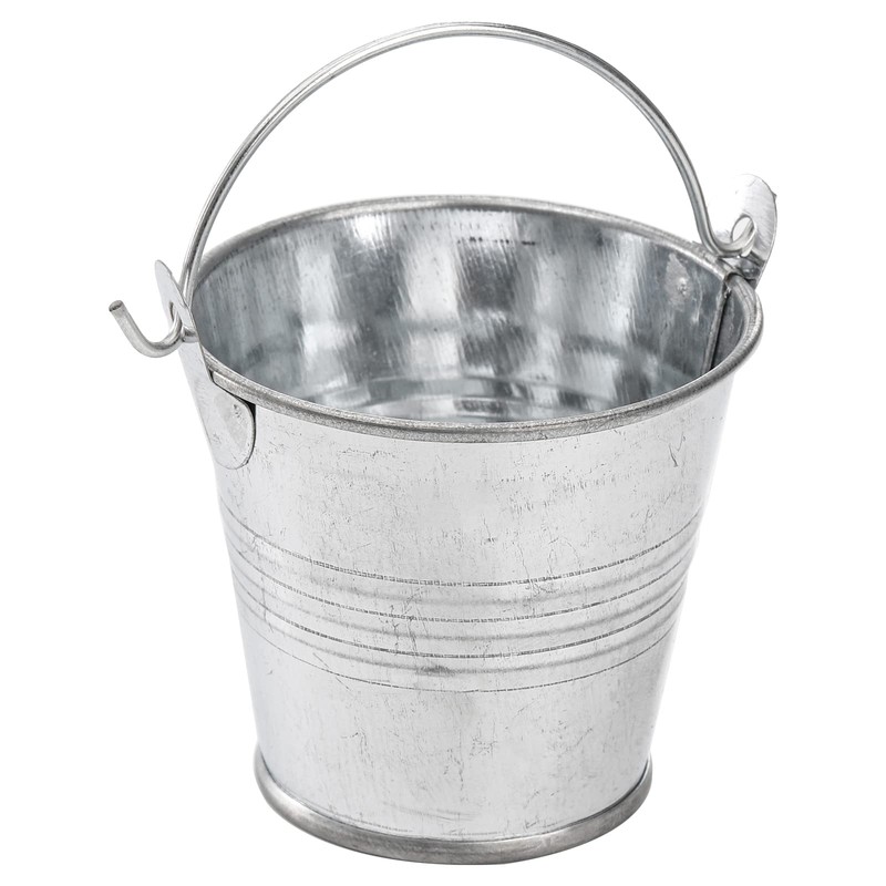 Frcctre 30 Pack Mini Metal Buckets with Handles, 2 Inch