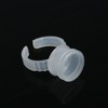 Disposable Eyebrow Tattoo Ink Rings Pigments Holder Container Cup Medium