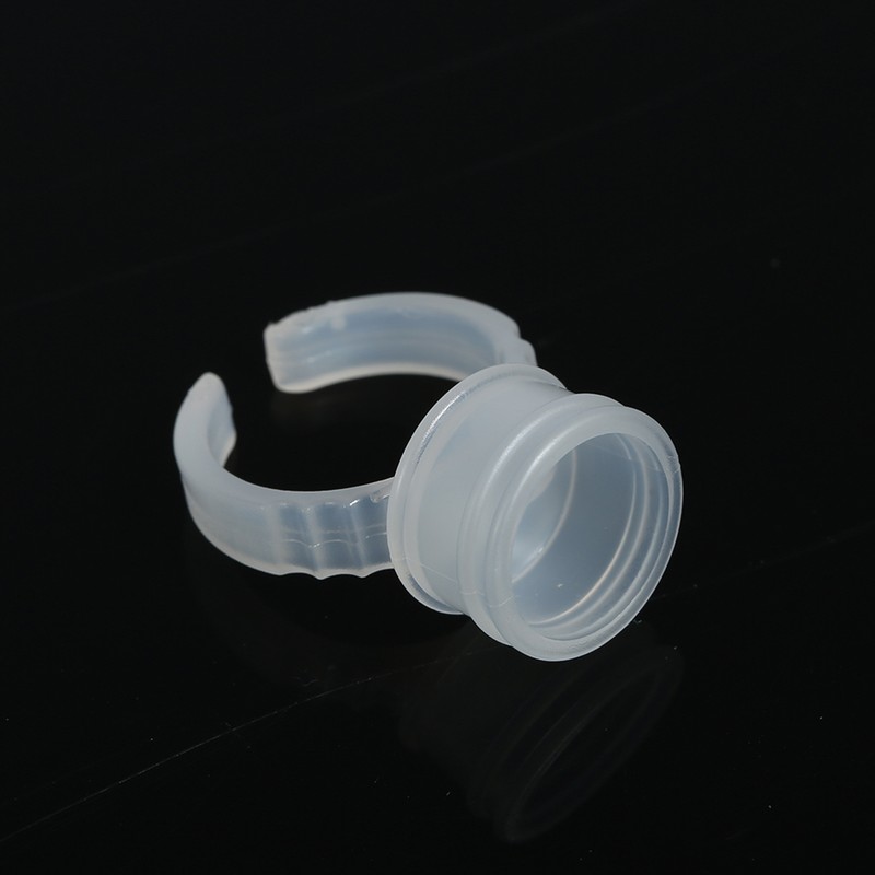Disposable Eyebrow Tattoo Ink Rings Pigments Holder Container Cup Medium