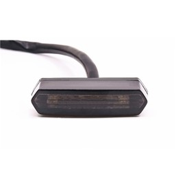 YnGia Universal Motorcycle Tail Light, 6 LED Motorcycle Brake Tail Light 12V Rear Red Stop Light Smoke Lamp License Plate Tail Light for Quad ATV Dirt Bike Scooter