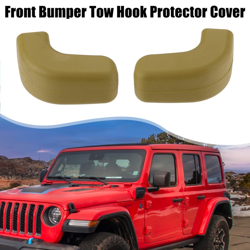 ACROPIX Car Front Bumper Tow Hook Protective Cover Fit for