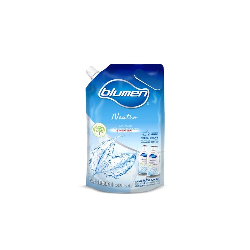 BLUMEN JABON LIQUIDO POUCH NEUTRO 1050ML