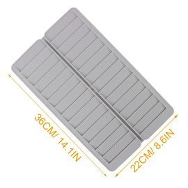 Operitacx Credit Card Wall Rack Rack with 28 Slot, Holder Wall Mount Rack for Office