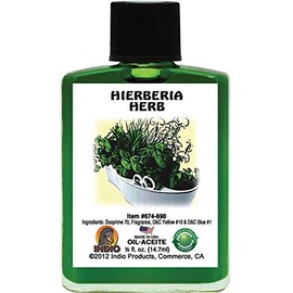 INDIO Oil- Herb HIERBABUENA 1/2oz