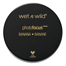 Polvo suelto matificante tono Banana larga duración sin flashback apto para piel con acné Wet n Wild Photo Focus