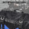 Waterproof Motorcycle Saddle Bag - 30L Travel Luggage Bag for