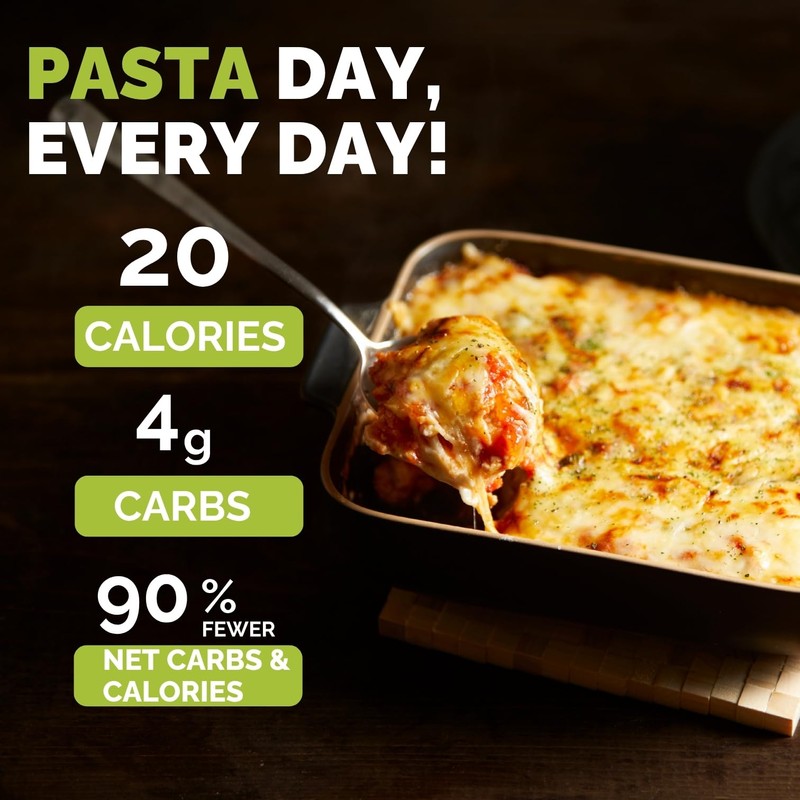 Palmini Lasagna Sheets | Low-Carb, Low-Calorie Hearts of Palm Lasagna