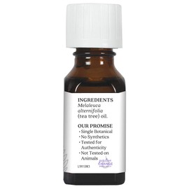 Aura Cacia - Pure Tea Tree Essential Oil | 0.5 fl. oz. | Purity Certified