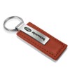 Ford Raptor Key Ring Brown Leather Rectangular Keychain