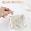 Rafaelle Ceramic Jewelry Tray, Ring Dish Jewelry Tray, Best Friends,
