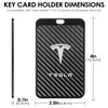 ONKENTET Key Card Holder Case Compatible with Model 3 Y