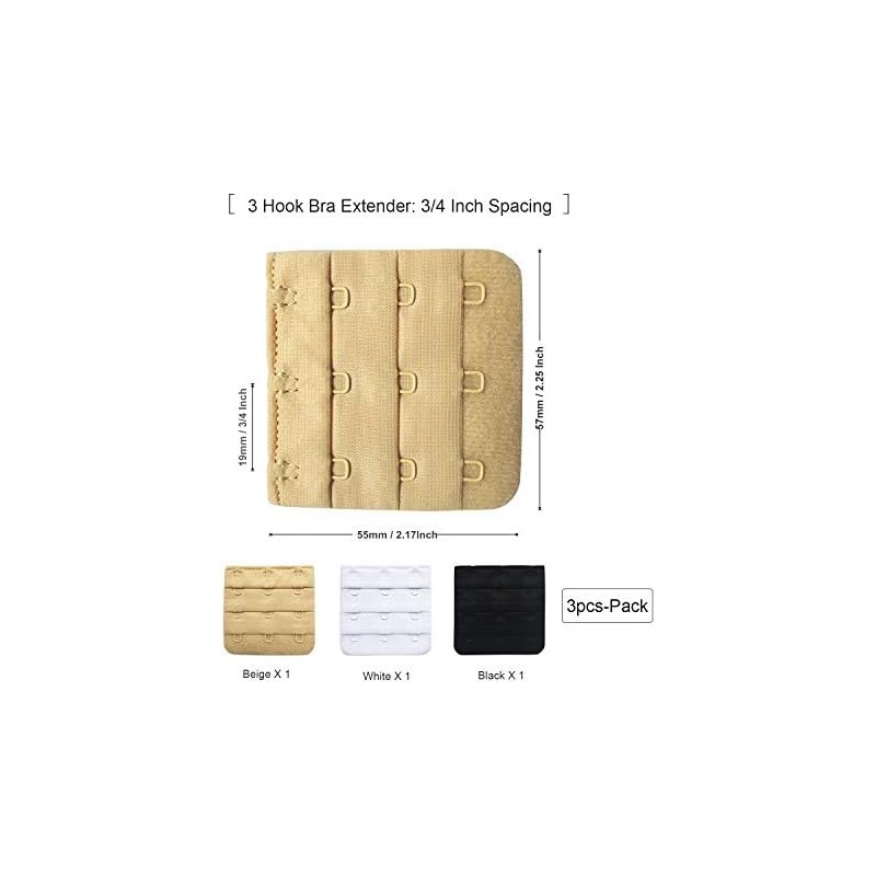 SUREMATE Bra Band Extender 2 Hook /3 Hook /4 Hook
