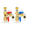 Libra Supply Thread 3/4'' IPS Tankless Water Heater Service Valve